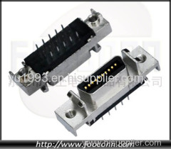 SCSI 20 Pin Female Ribbon Type Connector Straight DIP for PCB