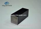 Alloy 6063 / 6061 Aluminum Extrusion Profile Rectangular Tube With ISO9001