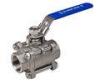 3 PC DIN Standard Stainless Steel 1/2&quot; - 2&quot; Ball Valve Full Port PN63 M3 Type