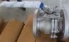 2PC Stainless Steel ISO 5211 Ball Valve with Full Port / Flanged End PN16 Mounted Pad