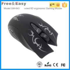 Hot new products for 2015 6D USB optical gaming mouse