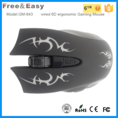 Hot new products for 2015 6D USB optical gaming mouse