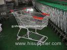 Double Bearing Casters Supermarket Shopping Carts with baby seat