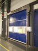 Hi Speed PVC Stainless Steel Industrial Roll Up Door With Safety System