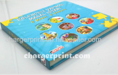 Professional children story puzzle book printing