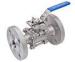 3PC Flanged Ball Valve With Direct Mounting Pad 1/2" - 4" with WCB / CF8 Material