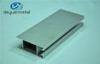 Standard T5 Silver Anodizing Aluminum Extrusion Profile For Doors