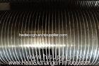 TP304 / 304L SMLS L Type Spiral Aluminum Heat exchanger Fin Tube / tubular