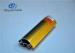 Polishing Gold Industrial Aluminium Profile For Building With Cutting