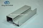 6063-T5 Silver Anodized Aluminum Window Profiles With Tapping