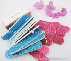 custom made glitter nail file mini nail file manufacture