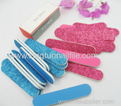 custom made glitter nail file mini nail file manufacture