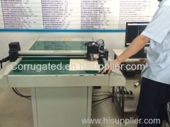 Sticker decal sample maker cutting machine