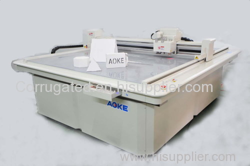 Graphic carton box sample maker cutting machine