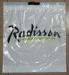Customized White PlasticDrawstringBags / Ribbon Drawstring Poly Bags