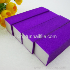 purple high quality nail sanding block