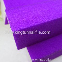 purple high quality nail sanding block