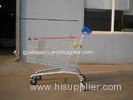 232L Zinc Plated Supermarket Shopping Cart Trolley High Capacity