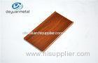 Sliding 6063 T5 / T6 Wood Grain Aluminum Door Frames For Office Room