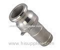E - Adaptor Hose Shank Fittings and Couplings Stainless steel thread end