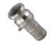 E - Adaptor Hose Shank Fittings and Couplings Stainless steel thread end