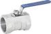 WCB / 304 / 316 1 PC Stainless Steel Ball Valve 1000WOG with NPT / BSPT / BSPP Thread