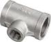 316 / 304 class 150# Reduce Tee with thread end SS Fittings NPT / BSPT / BSPP