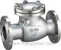 PN16 Flanged Swing Stainless Steel Check Valve GB / T CF8M Horizontal Type 1/2" - 20"