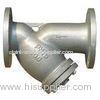 Flange End 150LB/300LB Y Type Strainer 1/2"-12" with Investment Casting Body and Cap