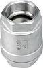 Bspt / Bspp / Npt SS Vertical Stainless Steel Check Valve with Threaded End 2PC Type