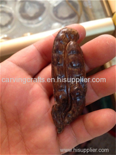 Dark wood Buddha beads-eaglewood-1