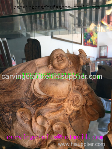 The Africa carved works-eaglewood-Maitreya-2
