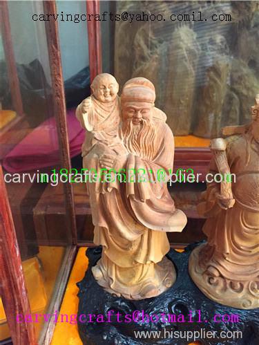 The Wood Carving Crafts- eaglewood-lucky sta