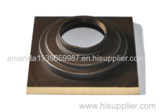 Deodorization style Bathroom Strainer 100*100mm brass Floor Drain manufacturer good performance