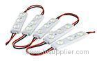 Warm White color DC12V 0.72W Injection LED Sign Modules SMD5050