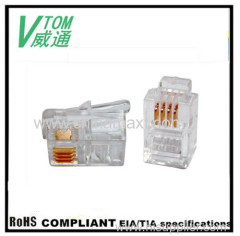 RJ45 Modular Plug 4P4C