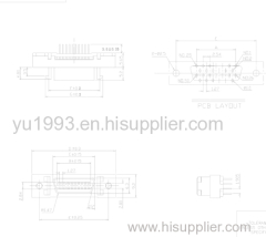 PH1.27mm Servo Connector CN-Type 50Pin