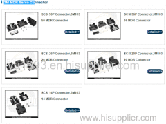 SCSI Servo Connector Series