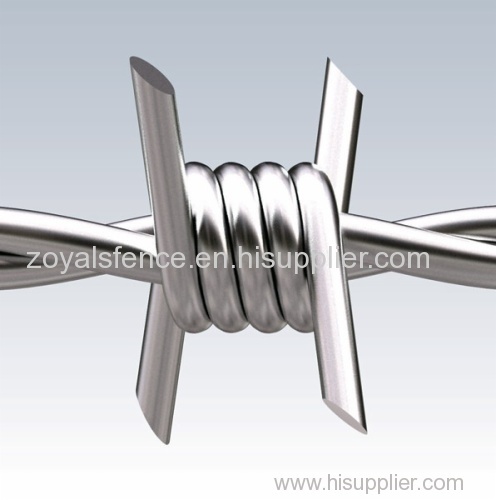 Stainless steel Barbed Wire