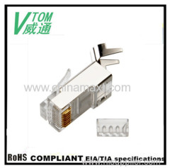 8P8C FTP plug with shutter
