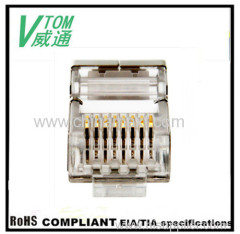 8P8C FTP plug with shutter