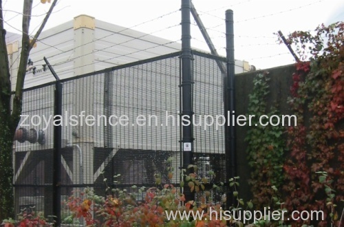 Anti-climb PVC Welded Fencing