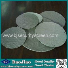 Baojiao Sintered Stainless Steel Filter Disc /Cylinder/Stainless Steel Wire Mesh Strainer