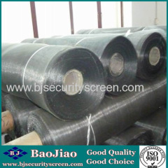 Epoxy Coated Wire Mesh Material Aluminum/Black Wire Cloth/Roll Type Epoxy Coated Wire Mesh /Black-Grey Epoxy Coated