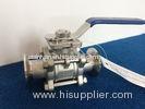 CF8M / CF8 / WCB High Performance Industrial Ball Valves with ISO5211 Mounting Pad