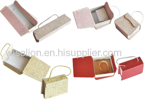 custom paper cardboard jewellery set box