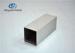 Industry 6063 Aluminum Extrusion Profile Rectangular Tube For Building