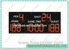 Red LED Electronic Basketball Scoreboard Digital Scores Timer