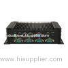 Atom N2800 Dual Core VGA HDMI Fanless Industrial Computer For 6 RS232 COM 4 USB 2 RJ45 LAN