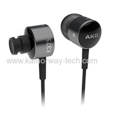 AKG Acoustics K375 High Performance In-Ear Black Headphones with In-line Mic and Remote for iOs Devices